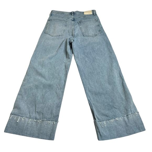 RAG & BONE Andi High Rise Ankle Wide Leg Jeans Bloomfield Women's Size 30 - Picture 3 of 11